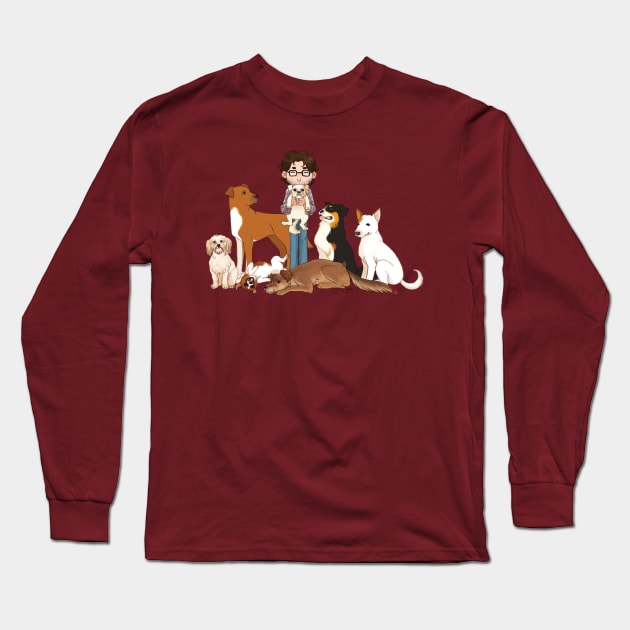 Will Graham's Dogs Long Sleeve T-Shirt by caseyshaffer